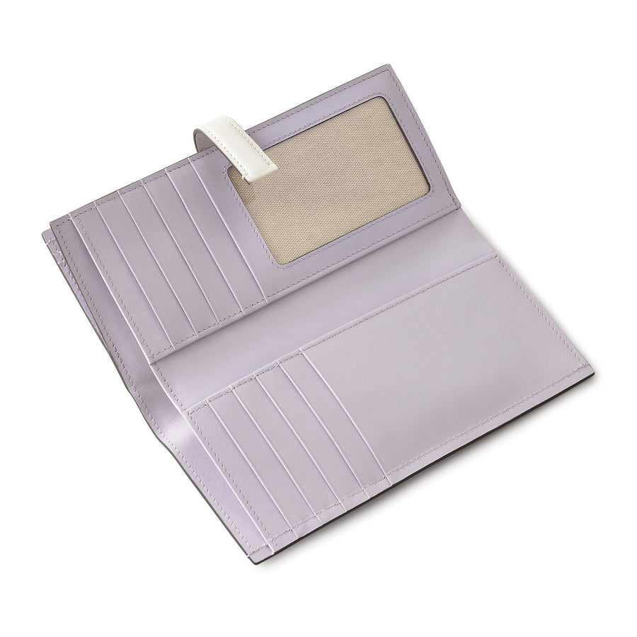 Arnold Row Leather Large Bifold Wallet in Bellflower - 111792