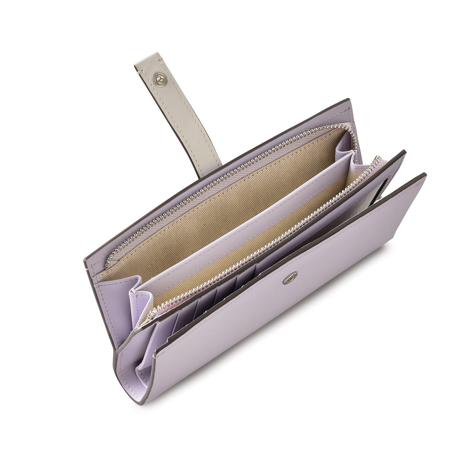 Arnold Row Leather Large Bifold Wallet in Bellflower - 111792