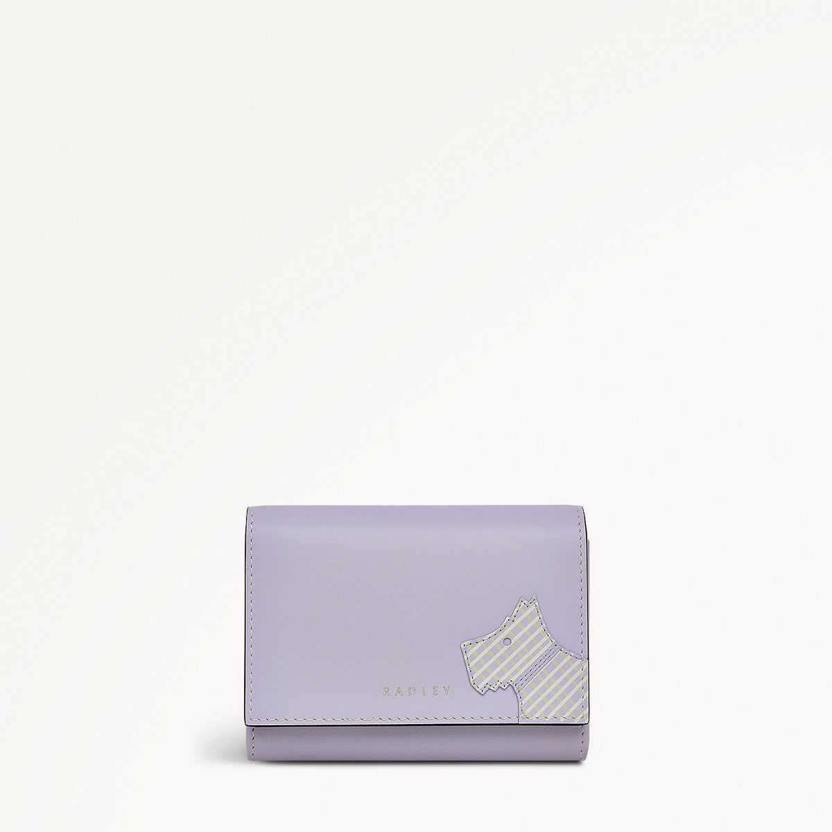 Face To Face Leather Medium Flapover Wallet in Bellflower - 111812