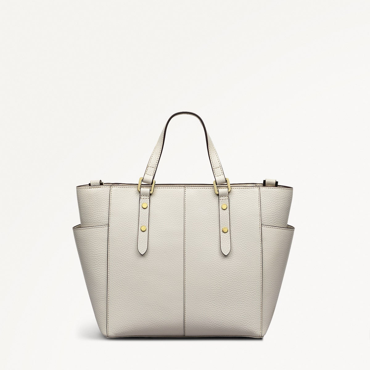 Medium Chalk Ziptop Leather Handbag | Silk Street AW25 | Radley