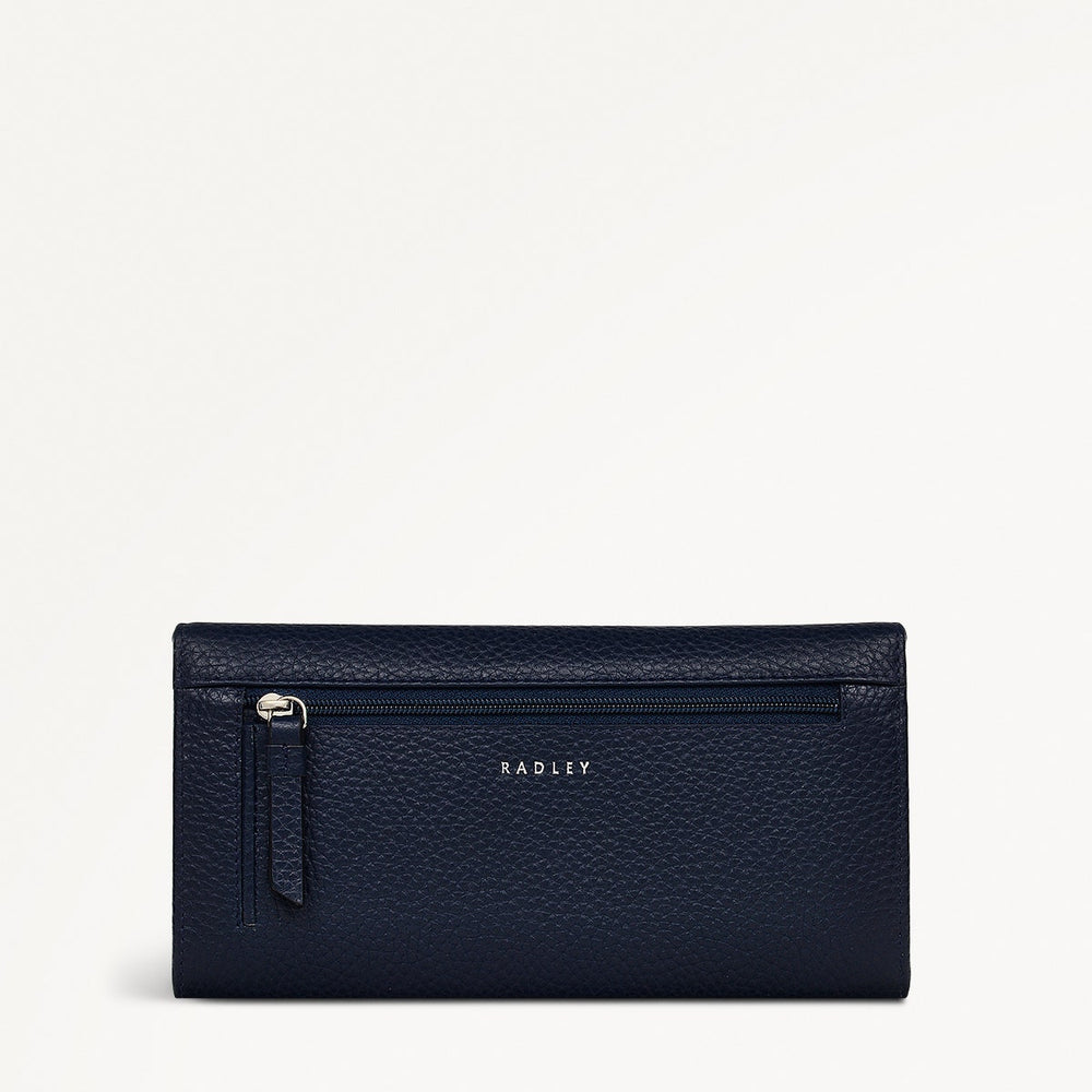 Loyal Radley Leather Extra Large Flapover Wallet in Ink - 111867