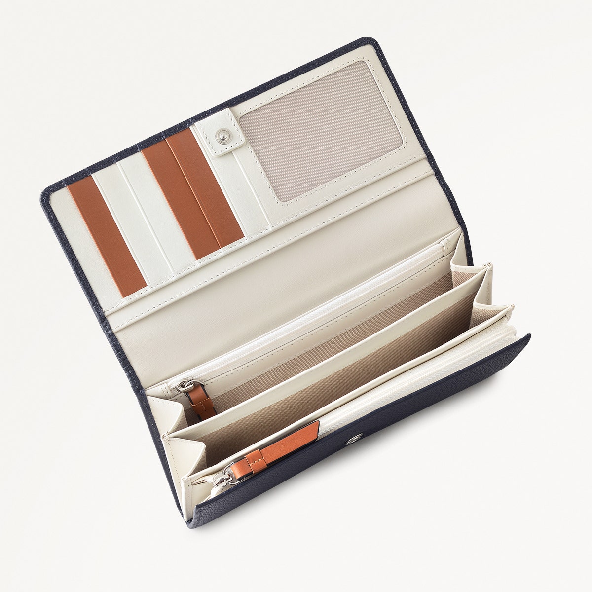 Loyal Radley Leather Extra Large Flapover Wallet in Ink - 111867