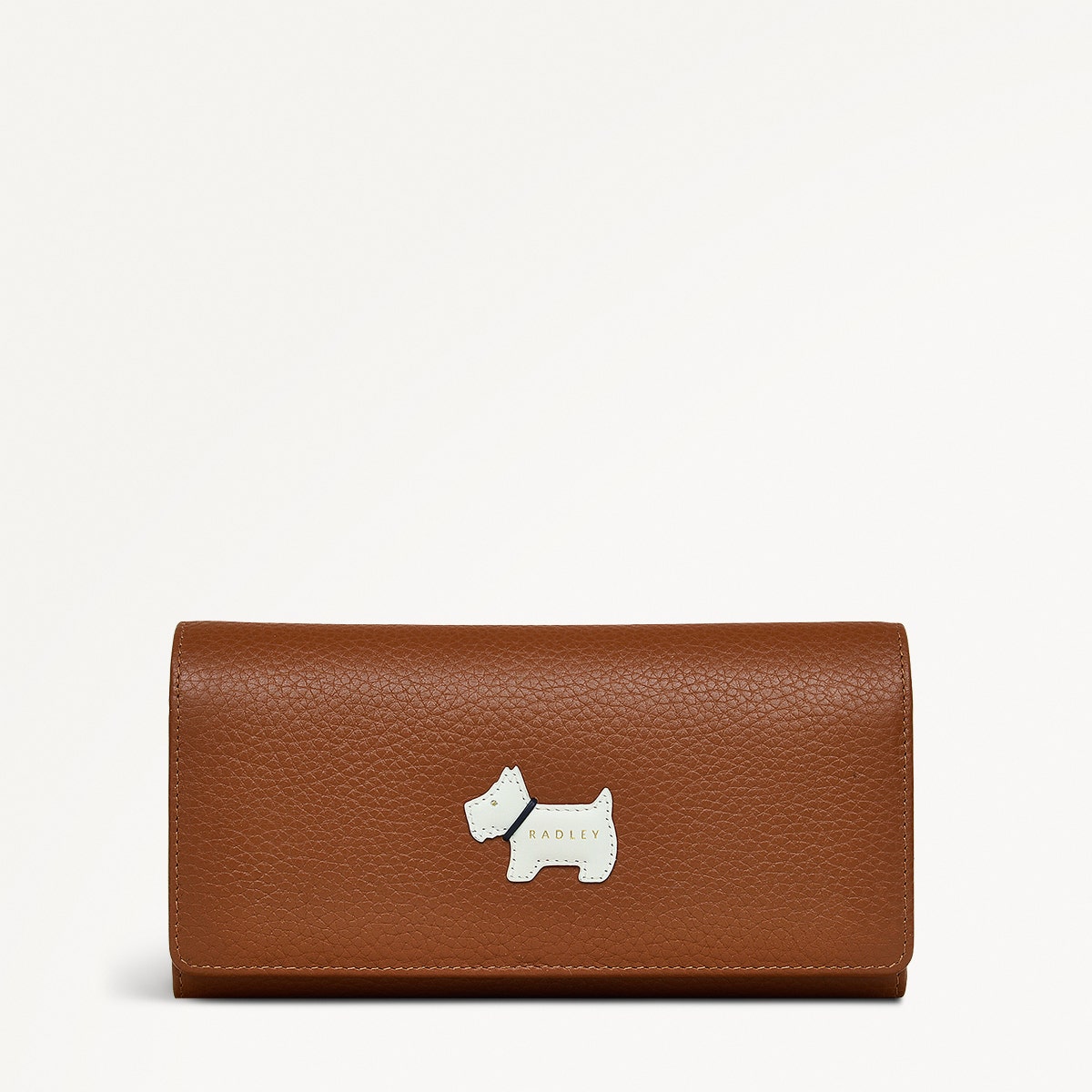 Loyal Radley Leather Extra Large Flapover Wallet in Indus Tan - 111868