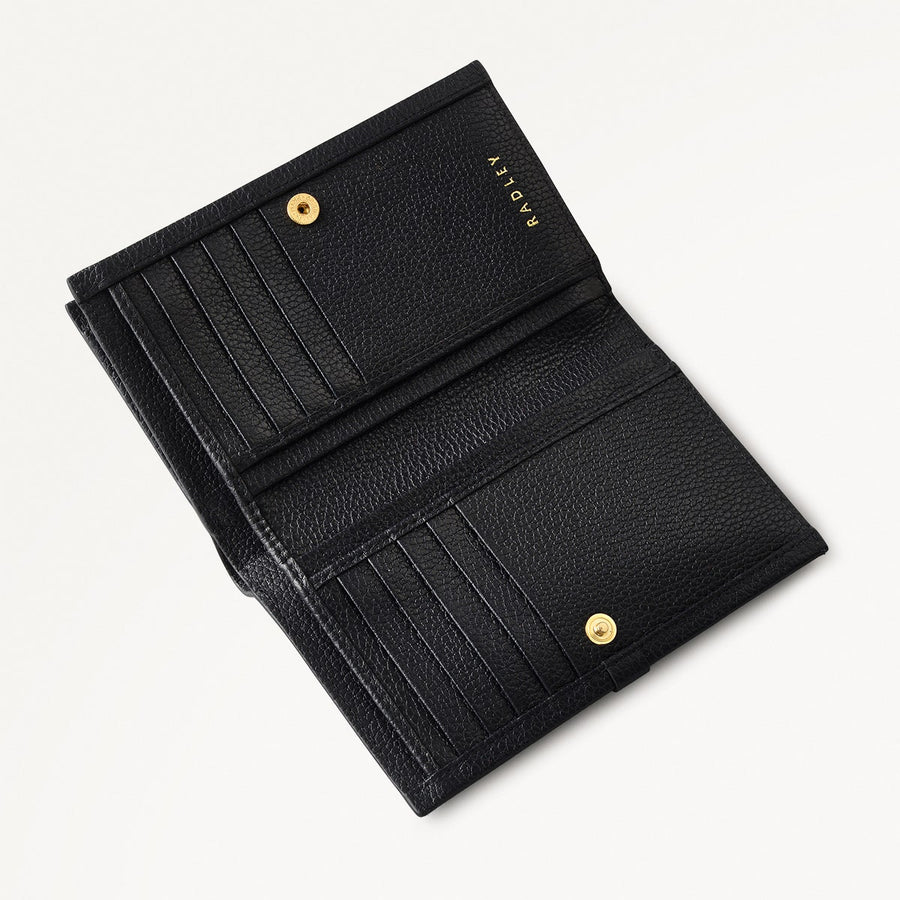 Sandler Way Leather Medium Bifold Wallet in Black - 111869