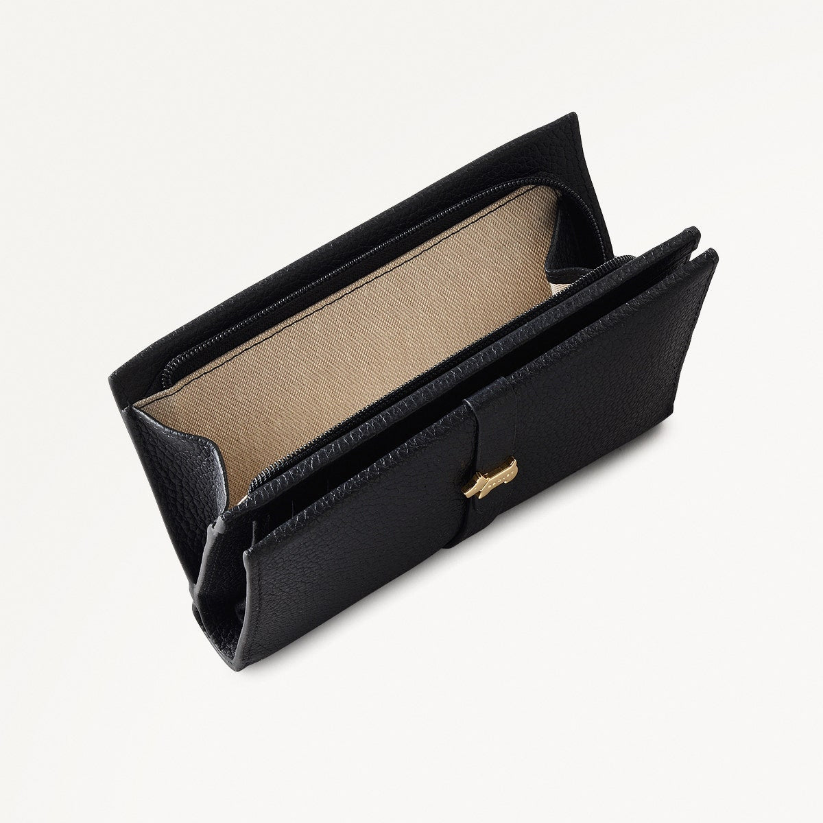 Sandler Way Leather Medium Bifold Wallet in Black - 111869