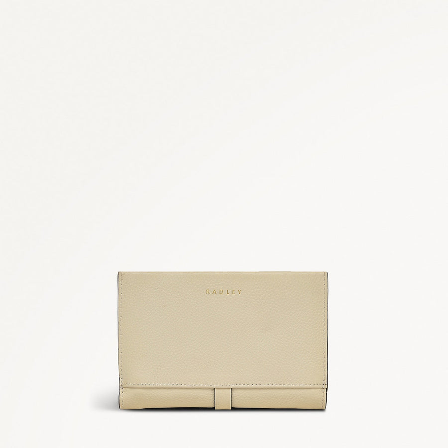 Sandler Way Leather Medium Bifold Wallet in Chalk - 111870