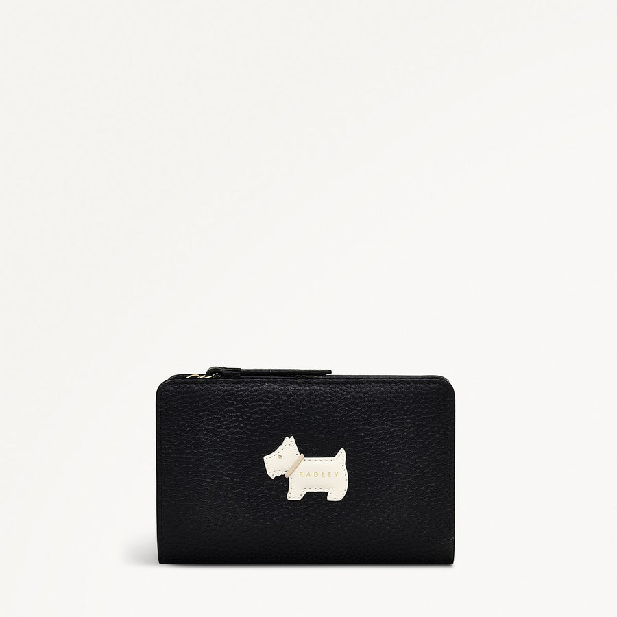 Loyal Radley Leather Medium Bifold Wallet in Black - 111872