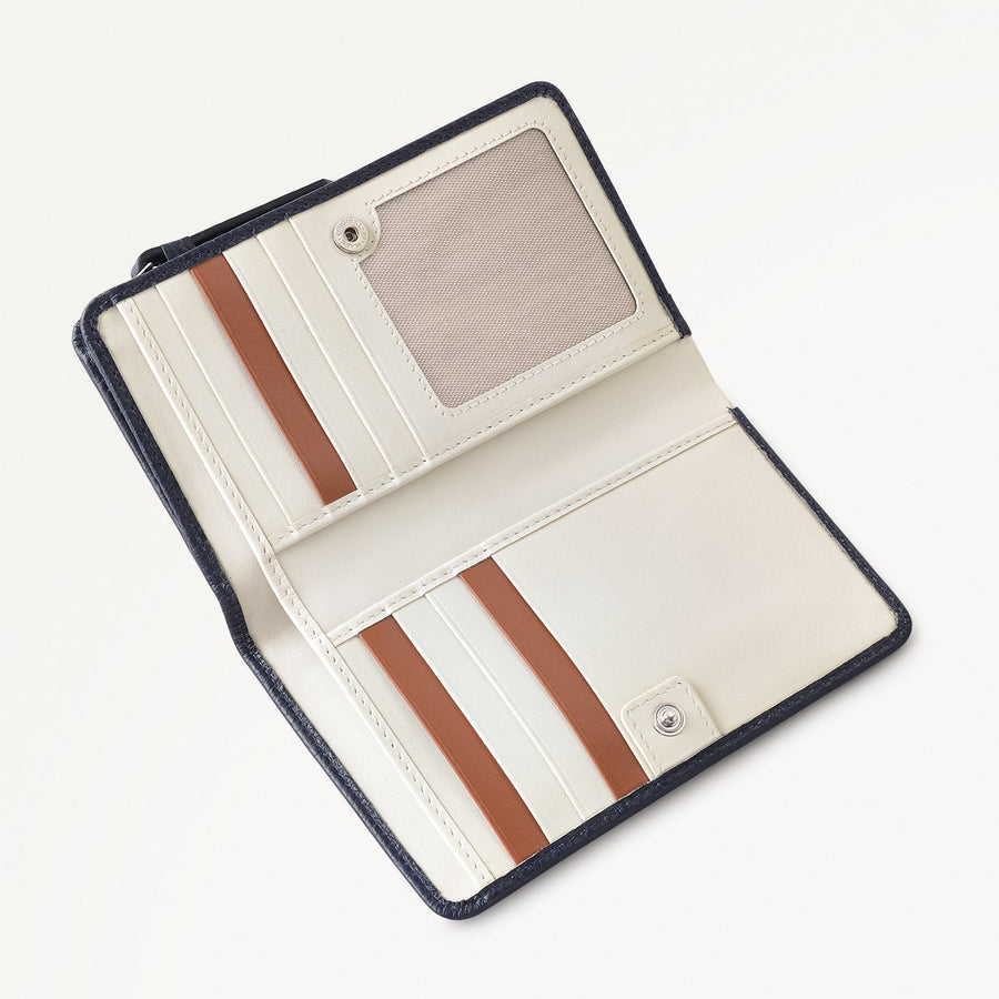 Loyal Radley Leather Medium Bifold Wallet in Ink - 111873