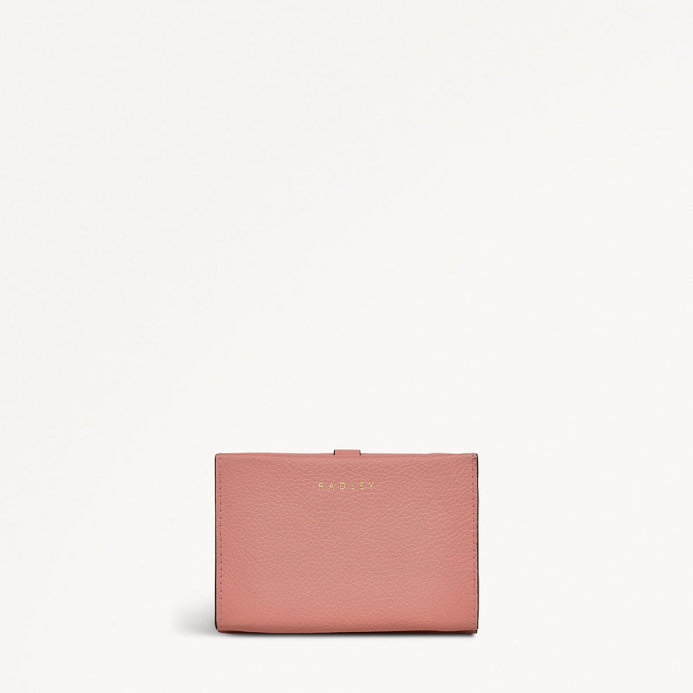 Sandler Way Leather Small Trifold Wallet in Sienna Pink - 111876
