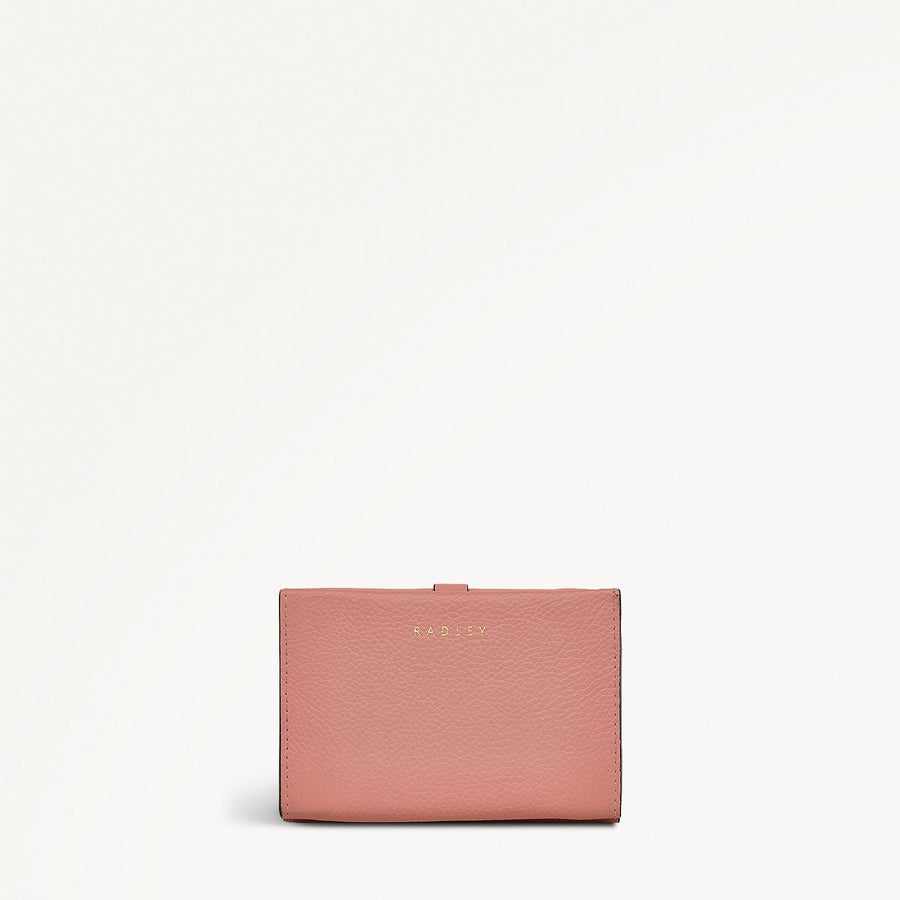 Sandler Way Leather Small Trifold Wallet in Sienna Pink - 111876