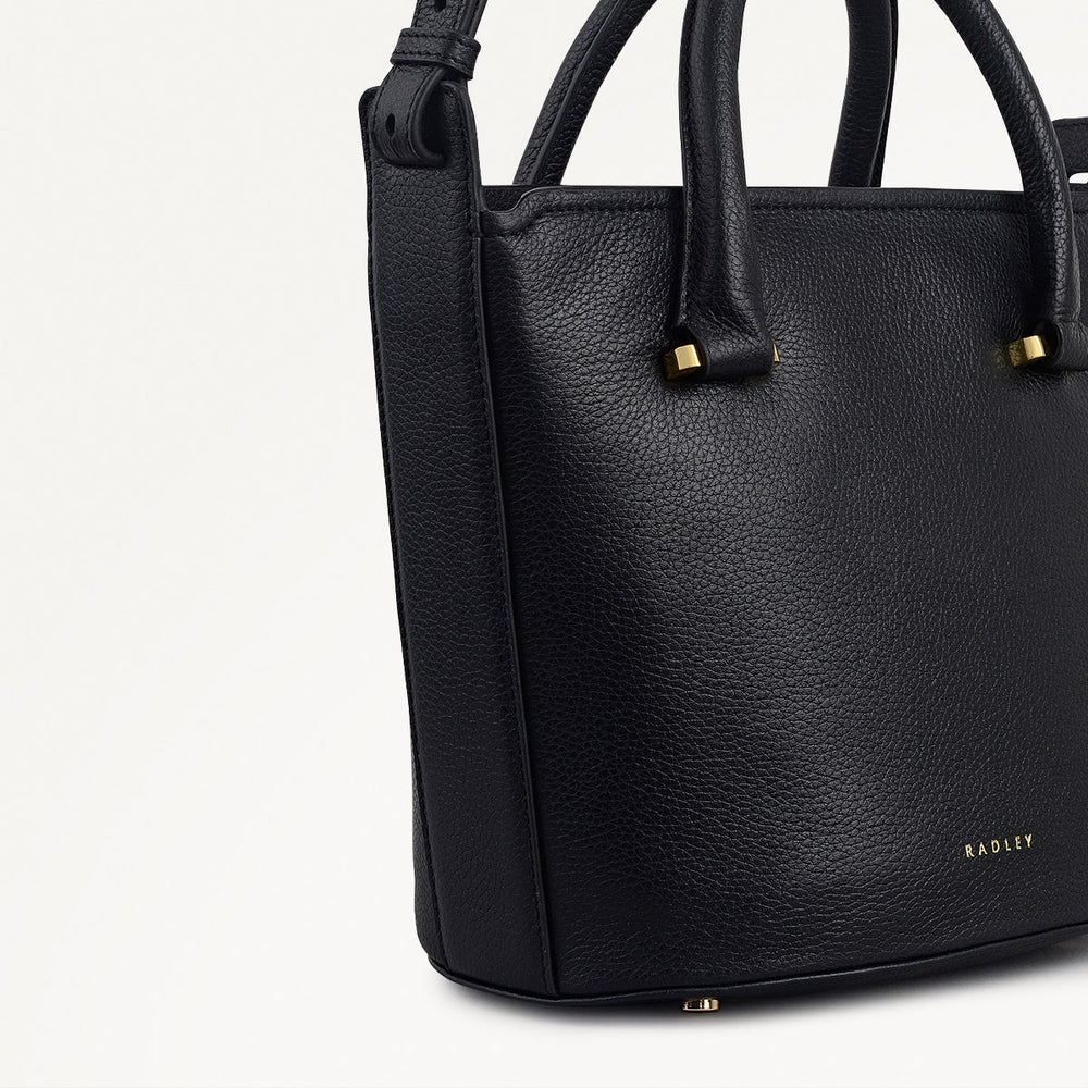 Golbourne Road Small Ziptop Grab Bag in Black - 111913