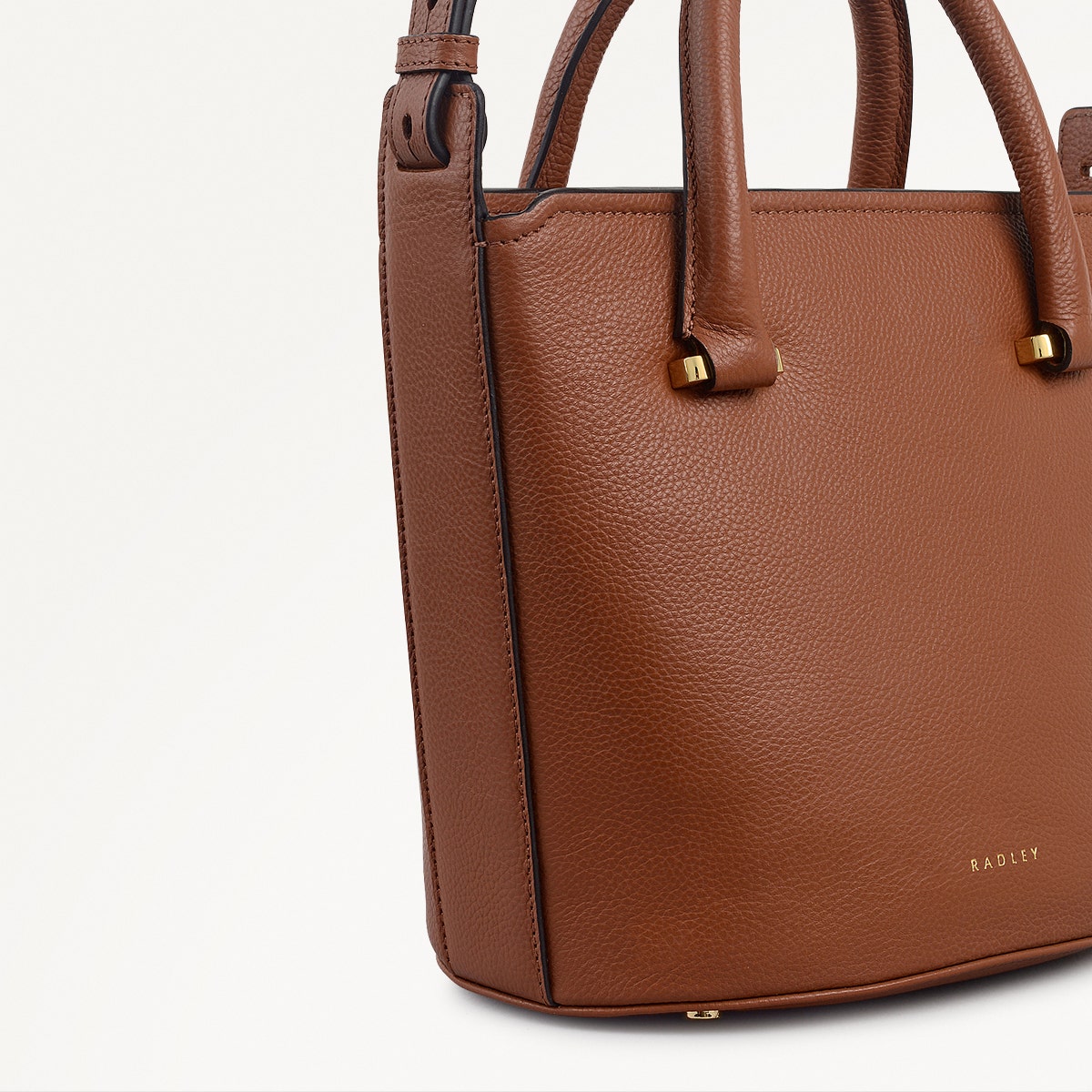 Golbourne Road Small Ziptop Grab Bag in Indus Tan - 111915