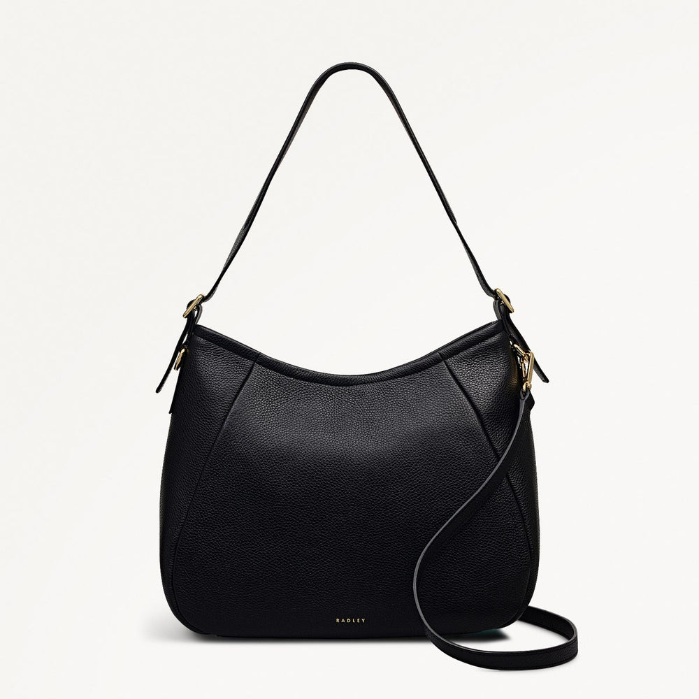 Eastney Collection Black Medium Ziptop Shoulder | Eastney Street AW25 | Radley London