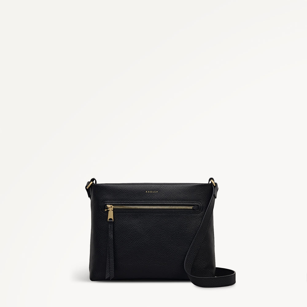 black leather crossbody backpack Convertible & Bag - Body Bag from the Onyx Collection is your ideal companion for stylish adventures Black Small Ziptop Cross Body