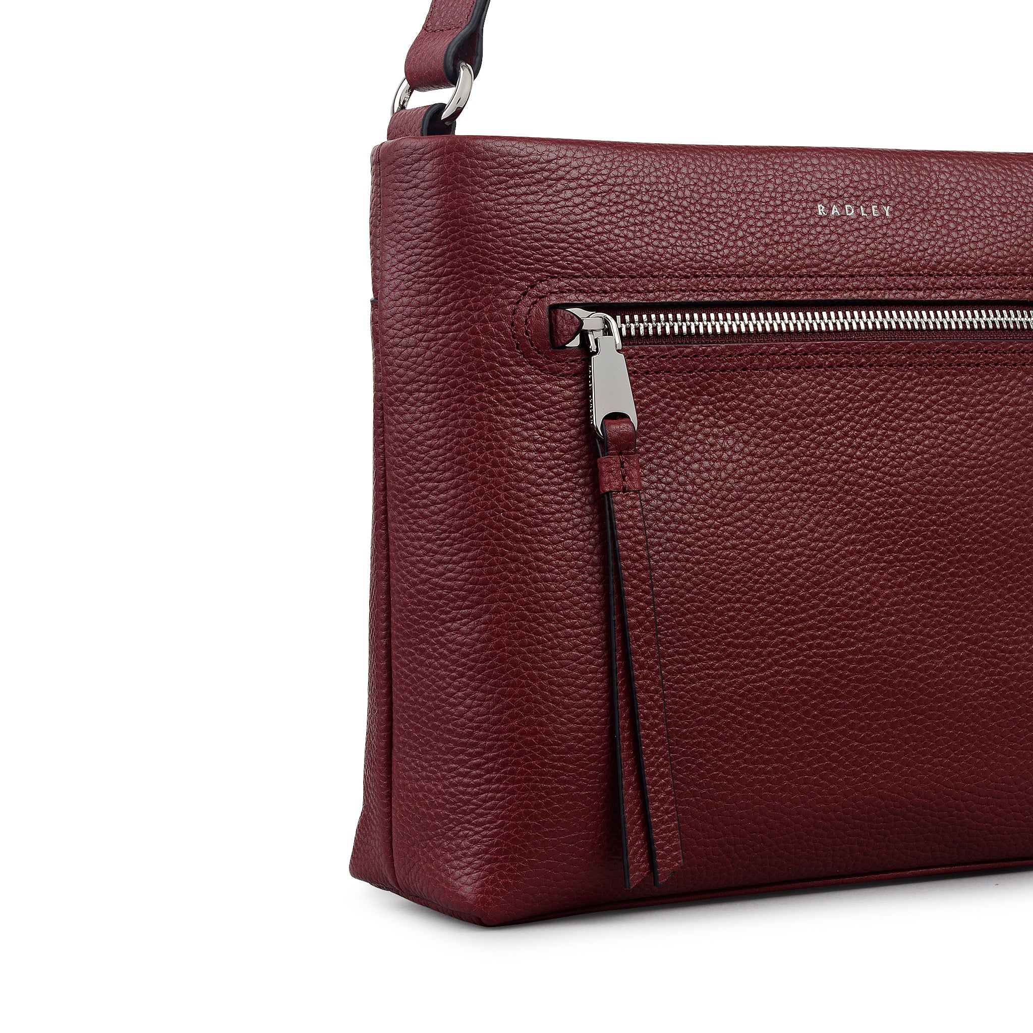 Merlot Small Ziptop Cross Body | Pickwick AW25 | Radley London