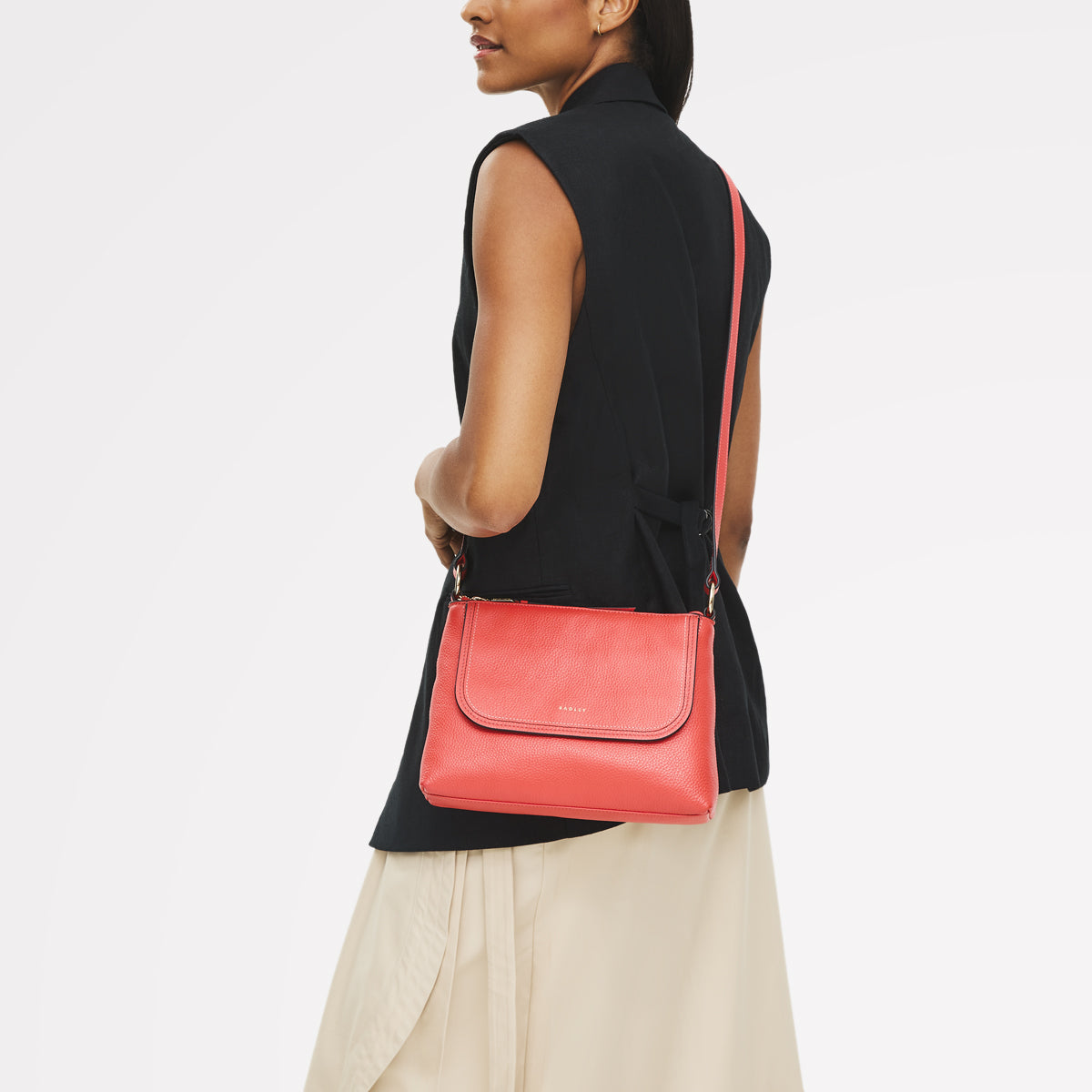 Luscious Red Small Ziptop Cross Body | Colwyn Road AW25 | Radley