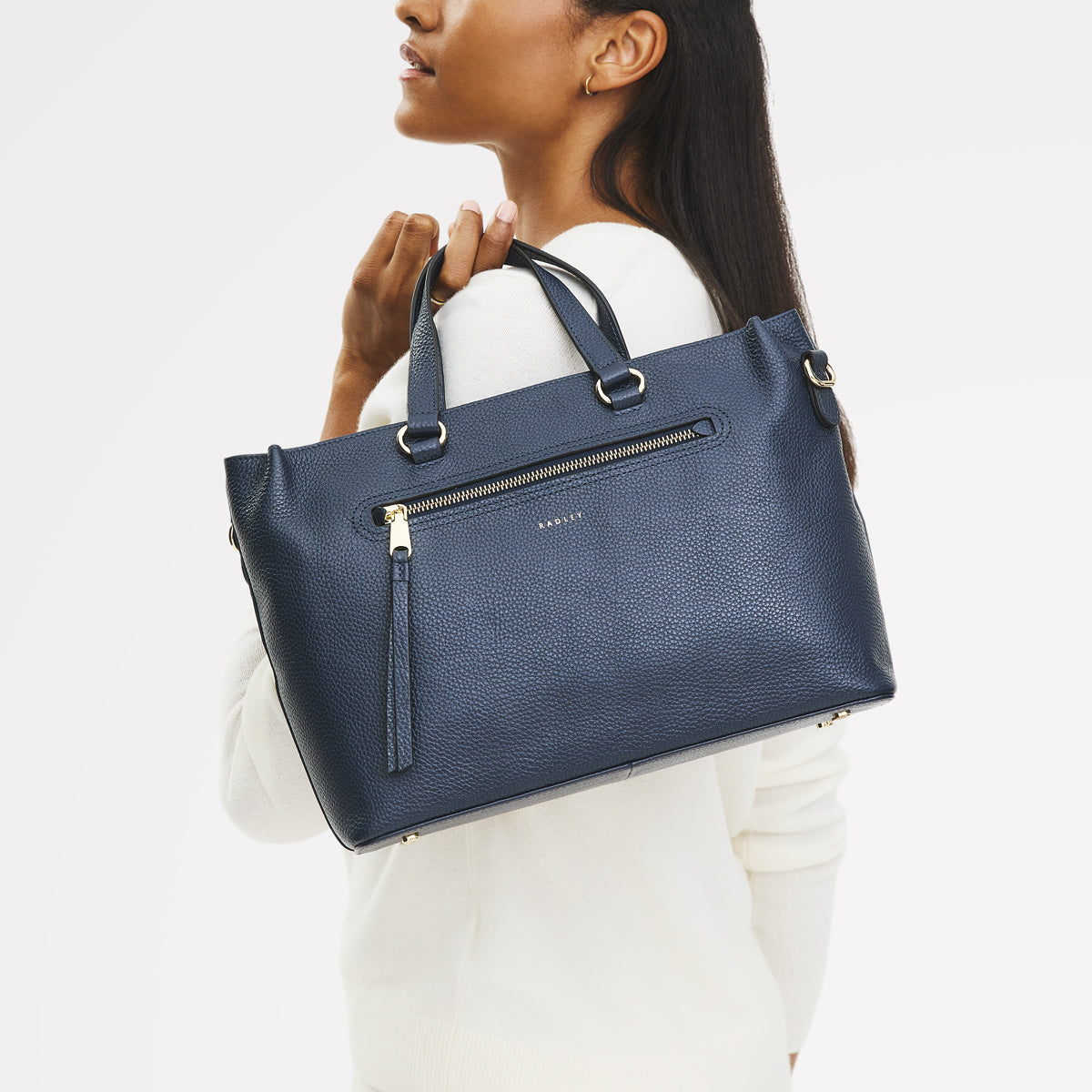 Ink Medium Ziptop Grab | Pickwick AW25 | Radley London