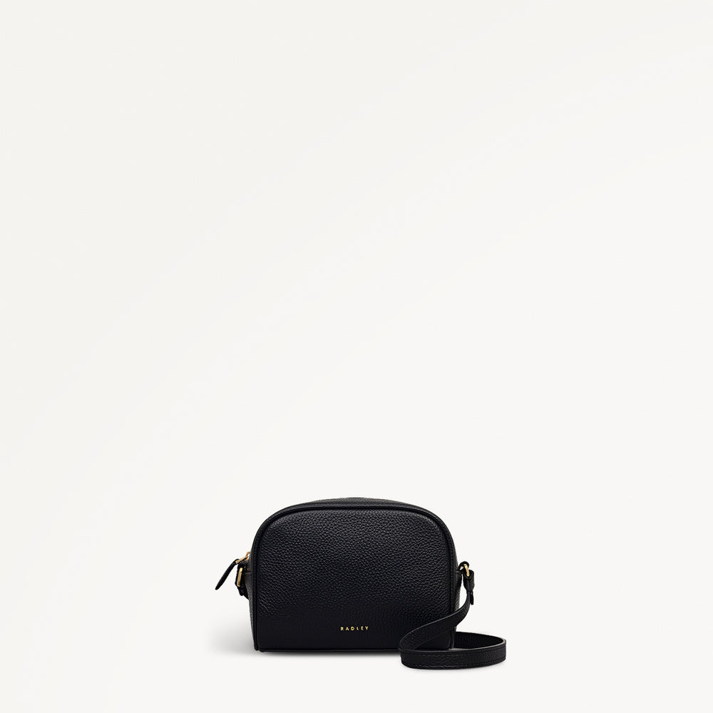The Daily Small Zip Around Cross Body Black - 112017