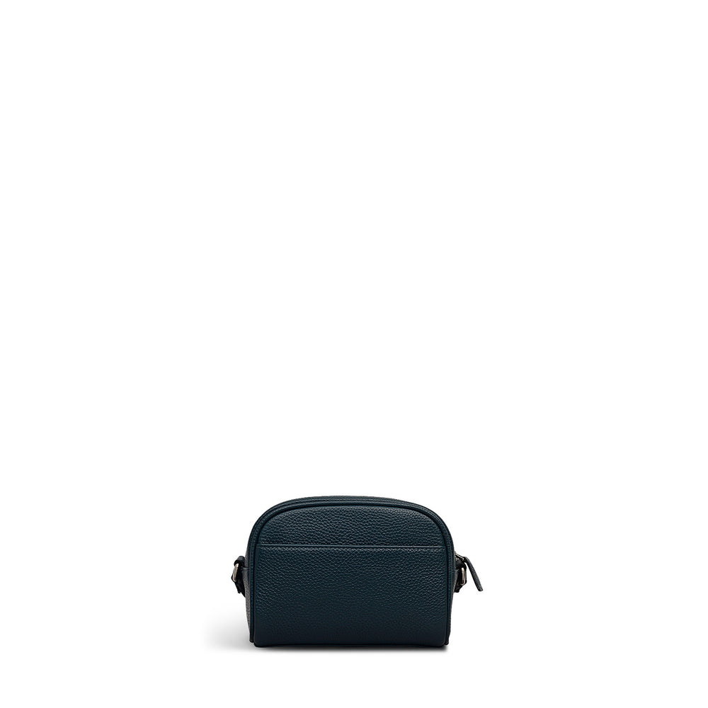 THE DAILY SMALL ZIP AROUND CROSS BODY TEAL