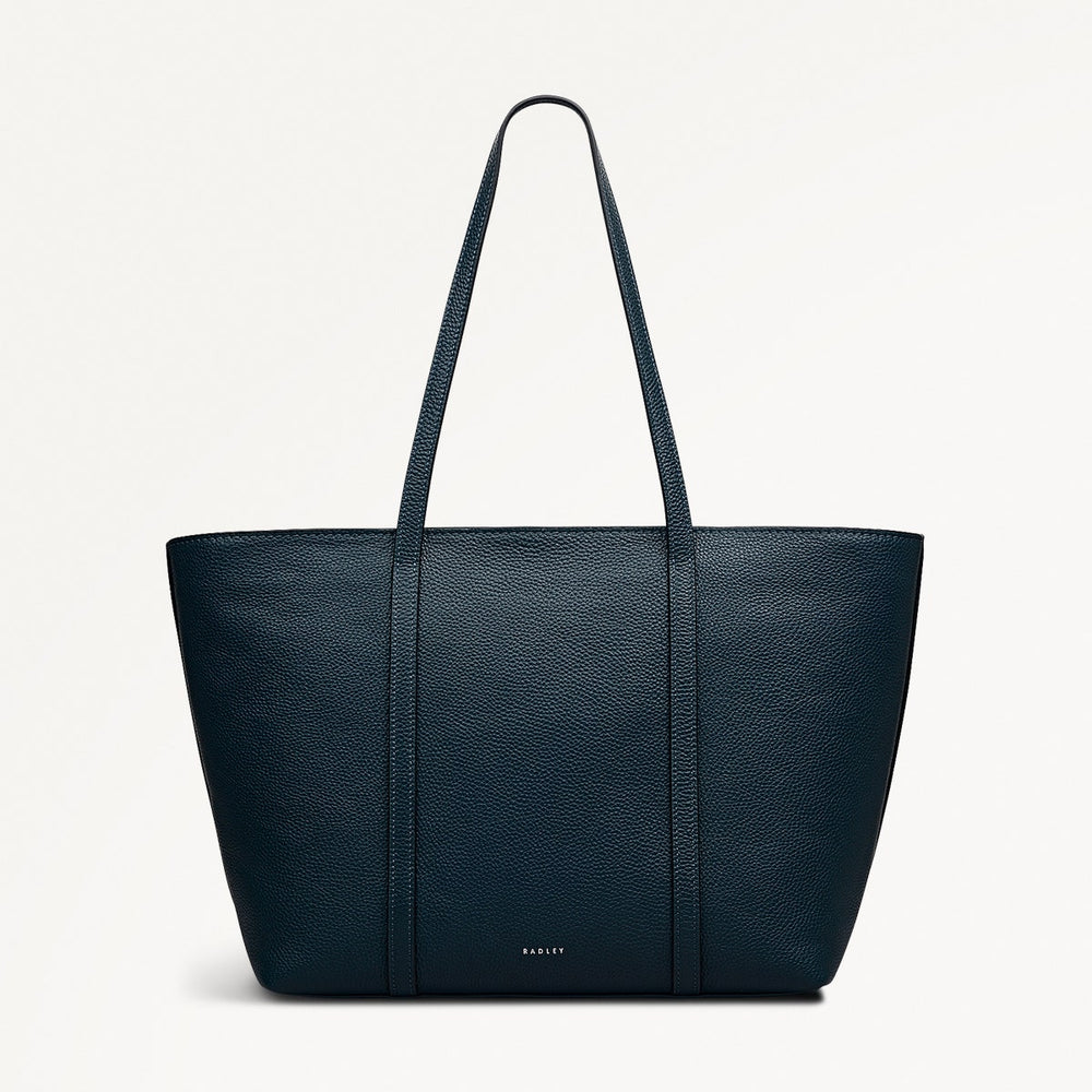 The Weekly Large Ziptop Tote Teal - 112022