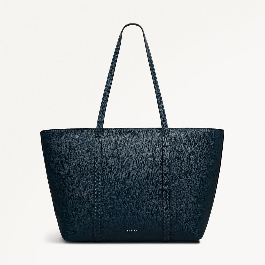 The Weekly Large Ziptop Tote Teal - 112022