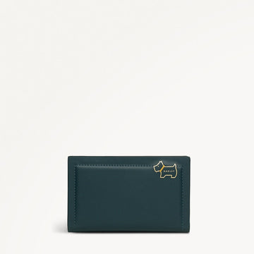 Heritage Lane Medium Bifold Wallet in Teal - 112025