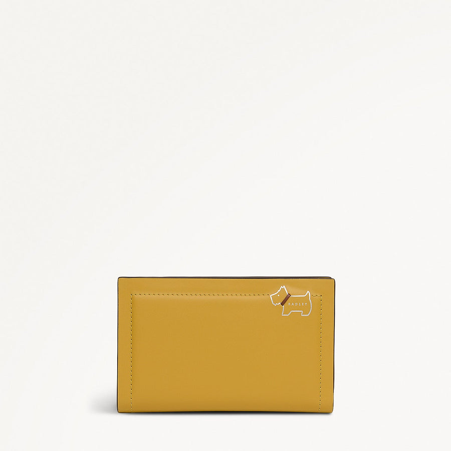Heritage Lane Medium Bifold Wallet in Ochre - 112027