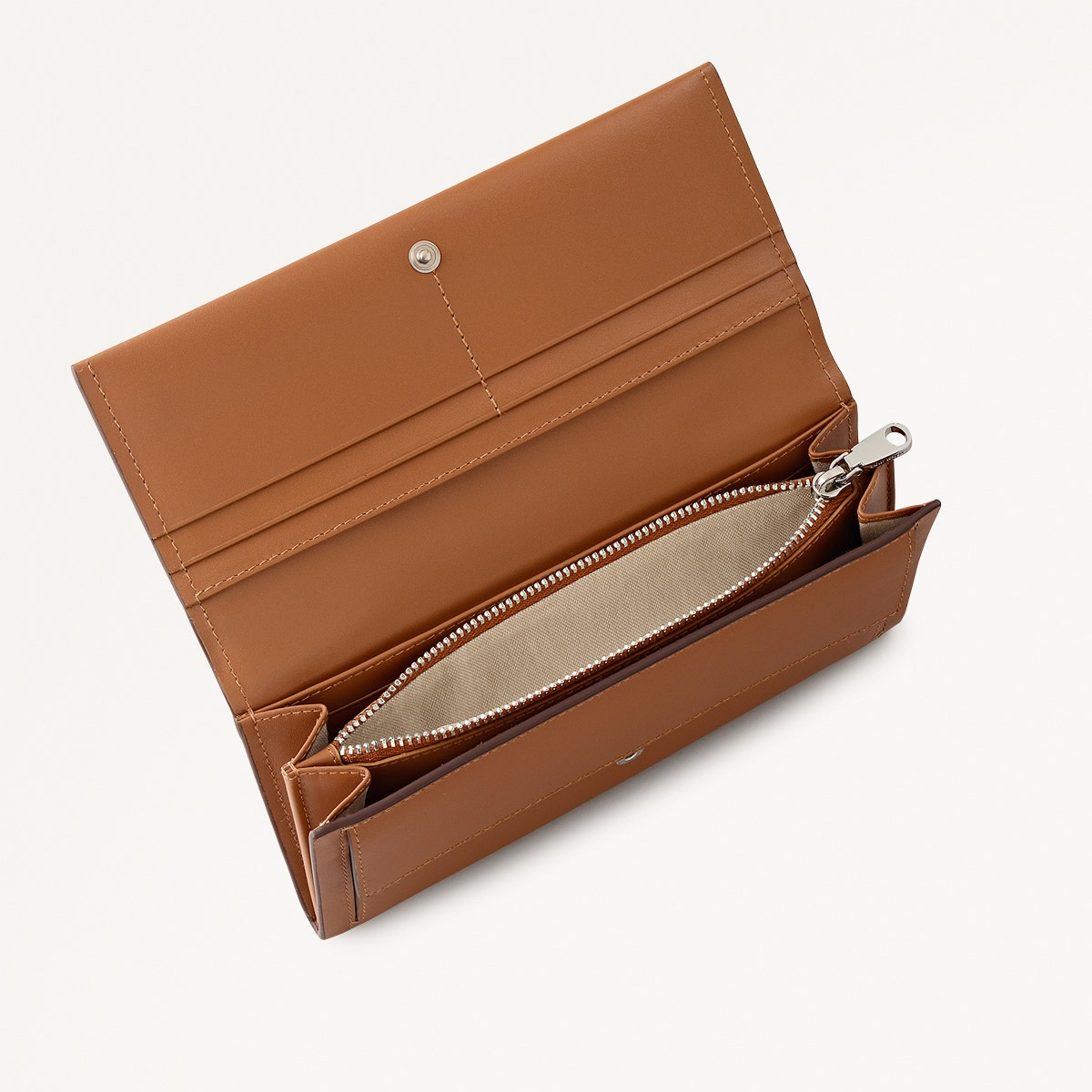 Saddle Brown Leather Woman's Wallet | Heritage Lane Collection
