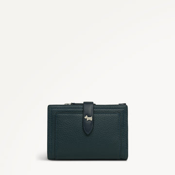 Willis Street Colorblock Medium Bifold Wallet in Teal - 112031