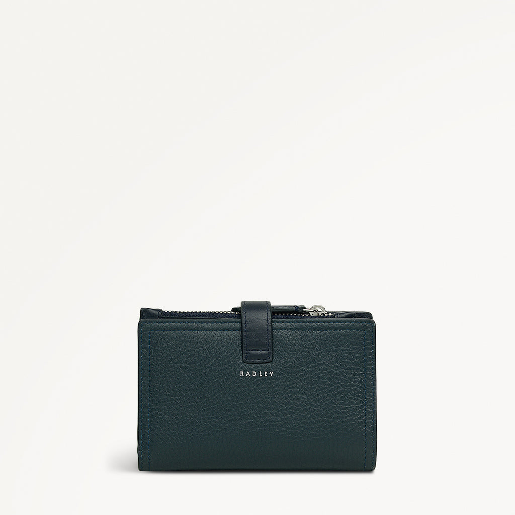 Willis Street Colorblock Medium Bifold Wallet in Teal - 112031