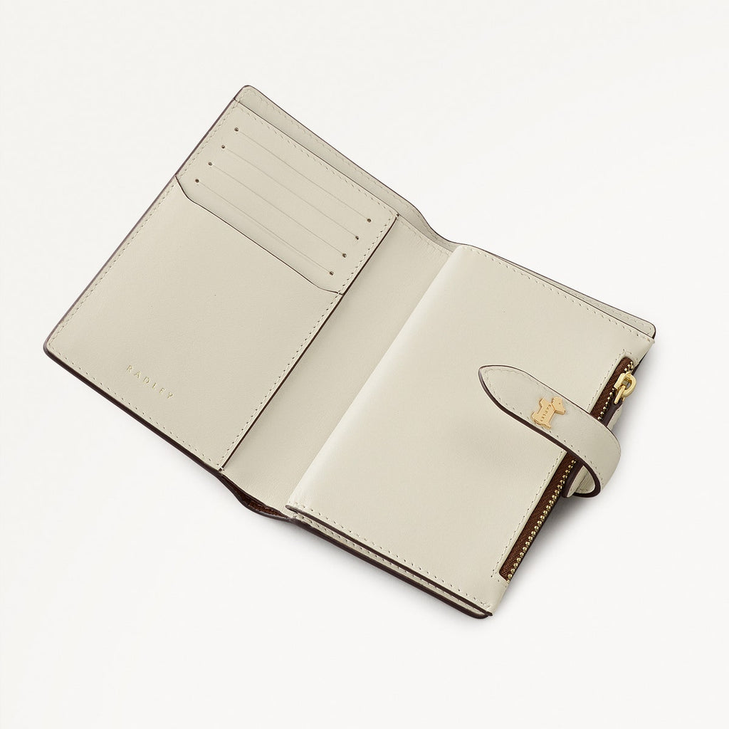 Wills Street Colorblock Medium Bifold Wallet in Chocolate - 112033