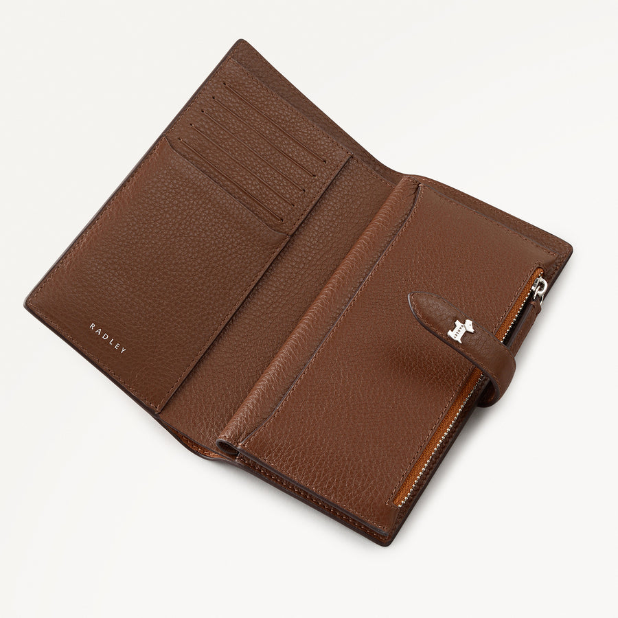 Willis Street Leather Large Bifold Wallet in Toffee - 112036