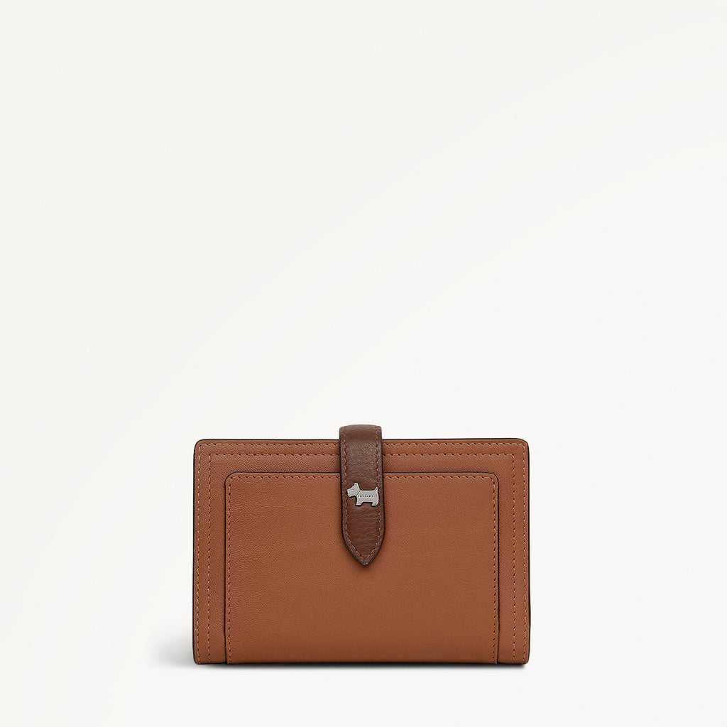 Willis Street Leather Medium Bifold Wallet in Toffee - 112037