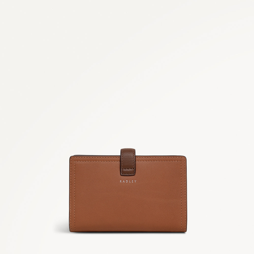 Willis Street Leather Medium Bifold Wallet in Toffee - 112037