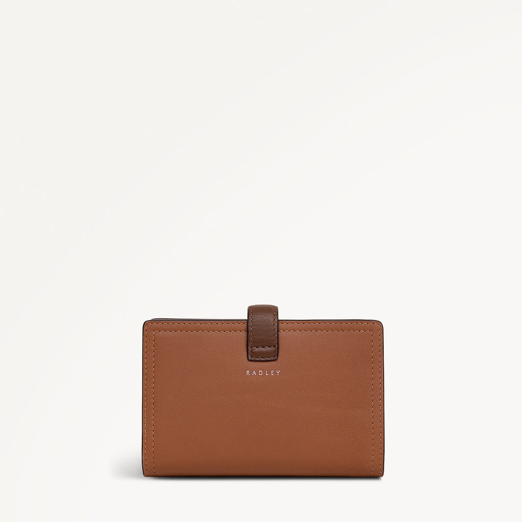Willis Street Leather Medium Bifold Wallet in Toffee - 112037