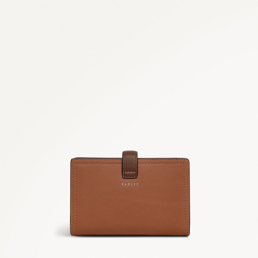 Willis Street Leather Medium Bifold Wallet in Toffee - 112037