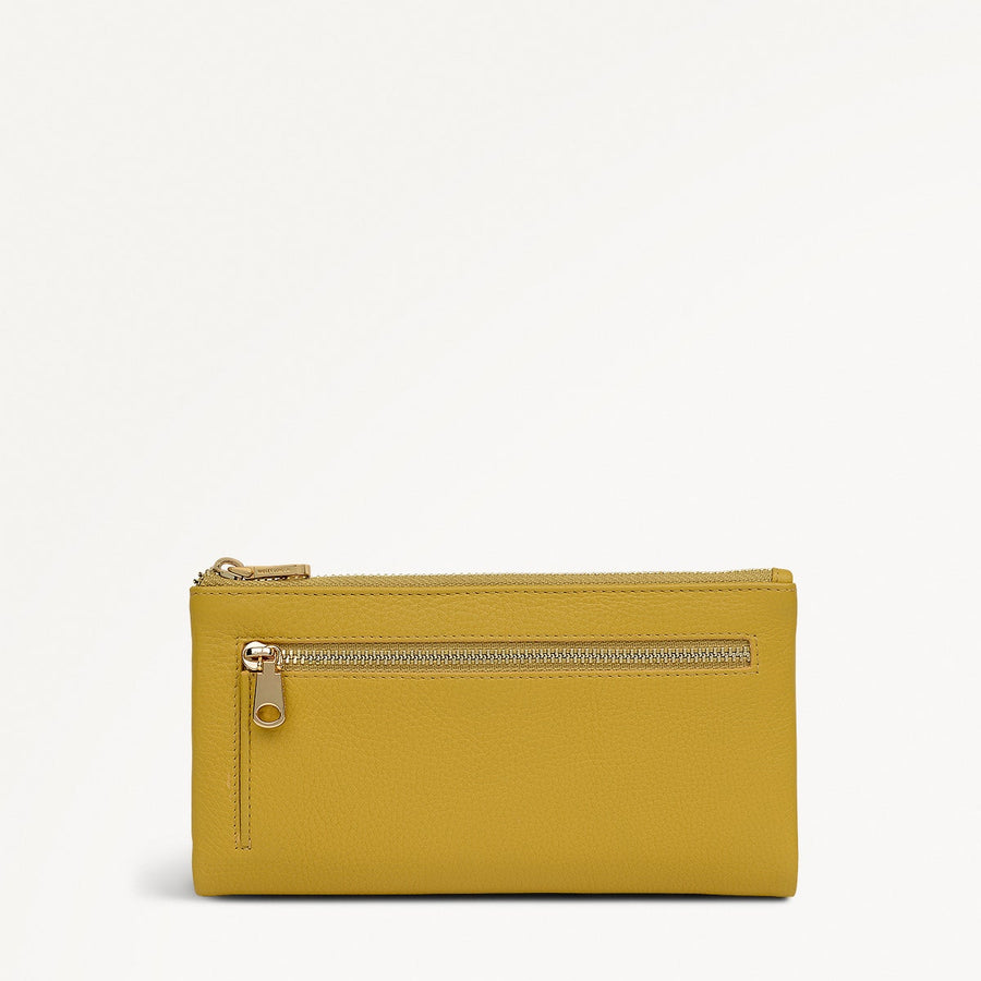 Mallow Street Large Bifold Wallet in Ochre - 112038