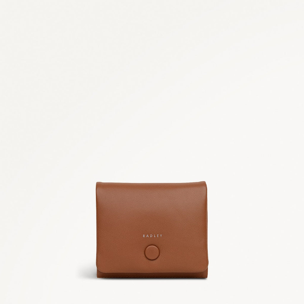 Mallow Street Medium Folded Wallet in Toffee - 112043