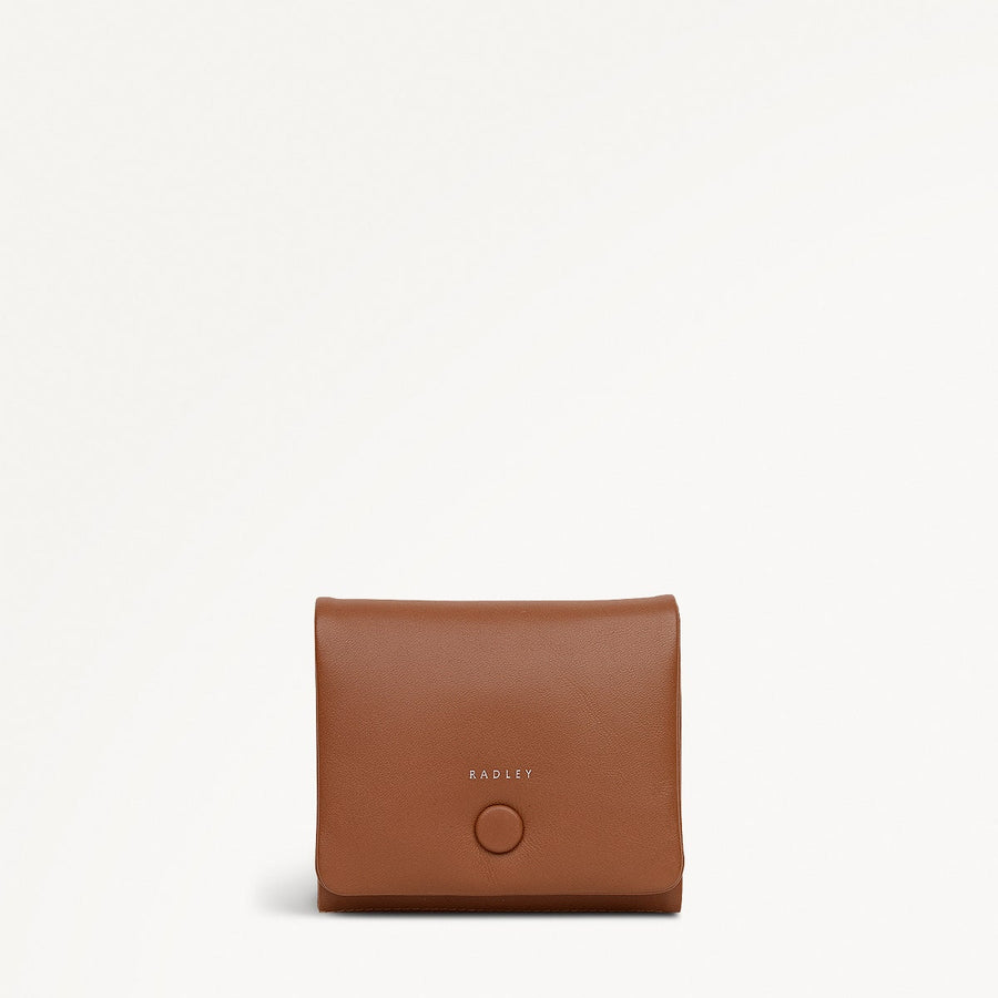 Mallow Street Medium Folded Wallet in Toffee - 112043