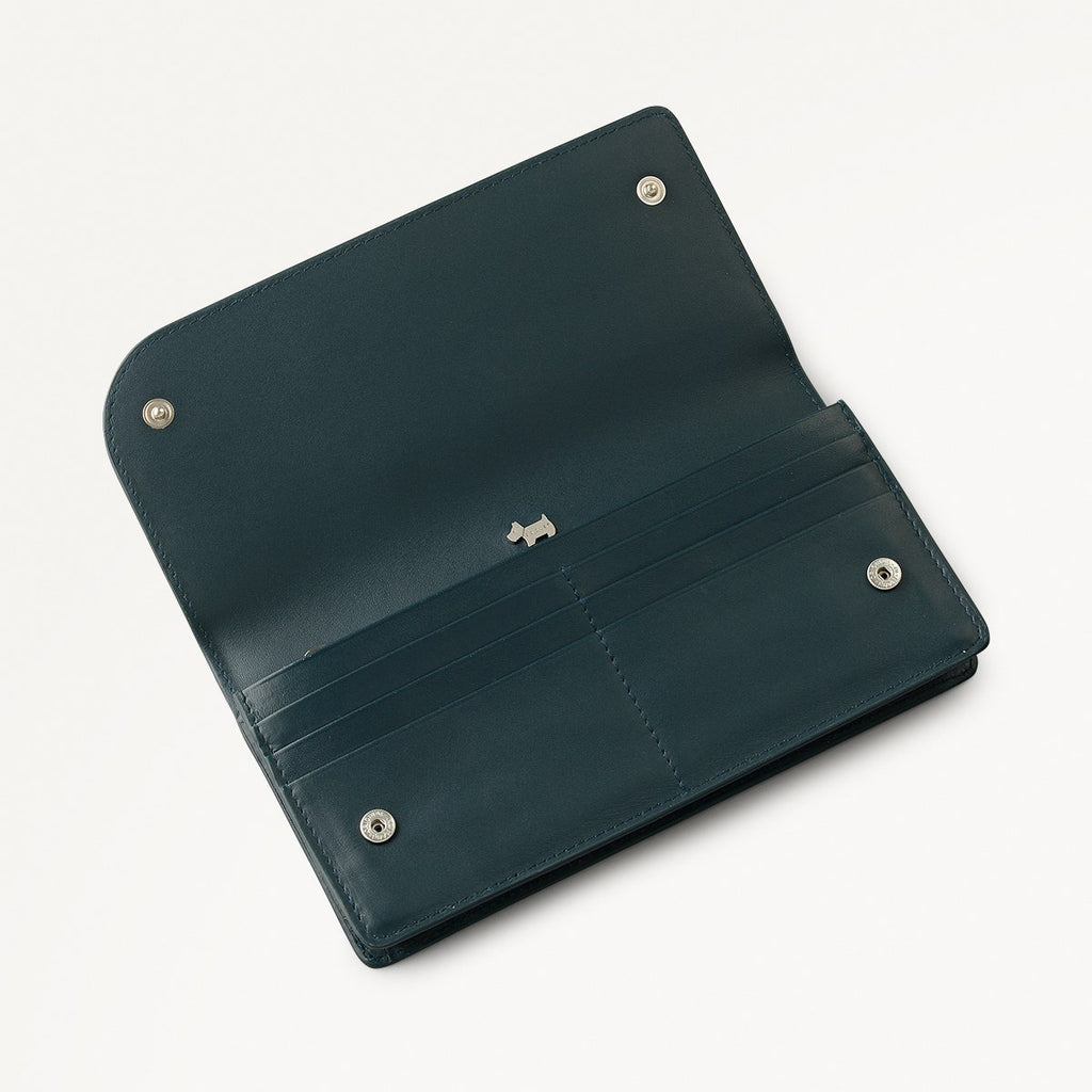 Pockets Large Bifold Wallet in Teal - 112048
