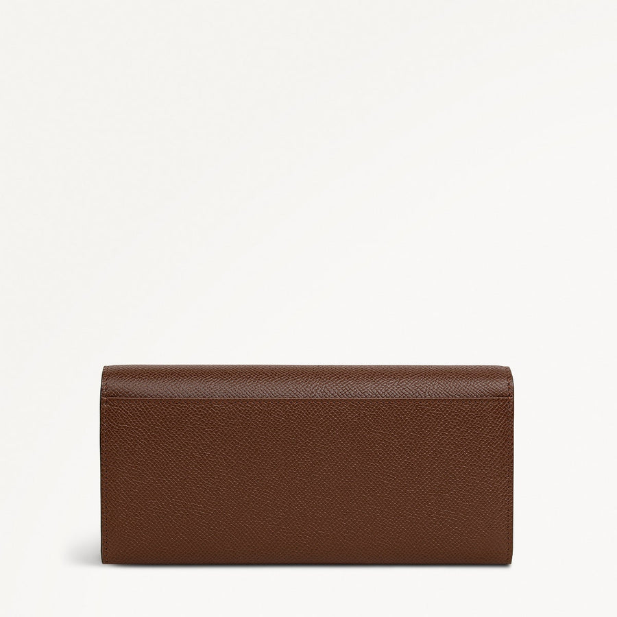Picton Place Large Flapover Wallet in Chocolate - 112052