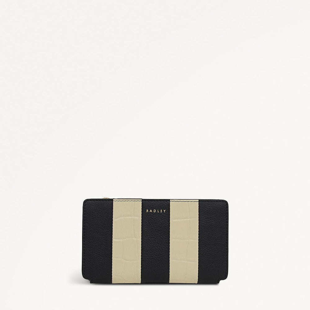 Coin Street Patchwork Medium Ziptop Wallet - RSE13402