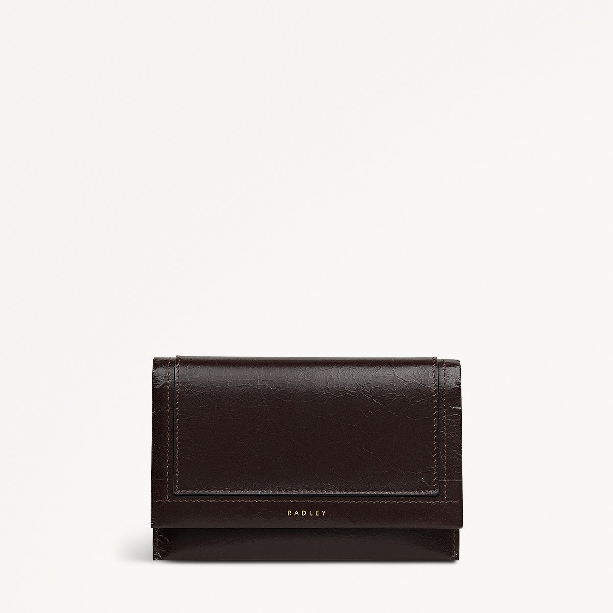 Oak Street Shine Medium Flapover Wallet - RSE13502