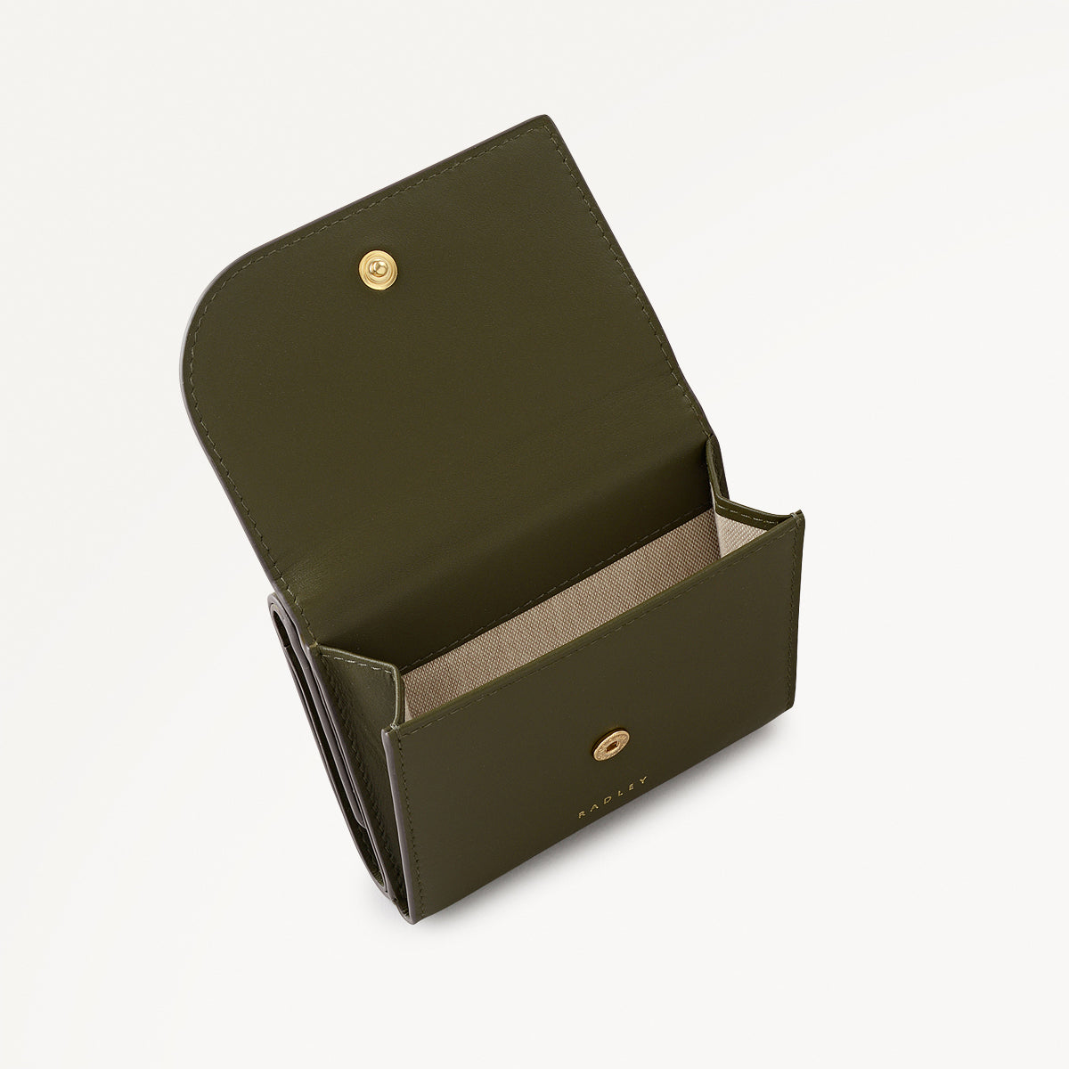 Pecan Brown Leather Trifold Purse | Pockets Collection AW25 | Radley