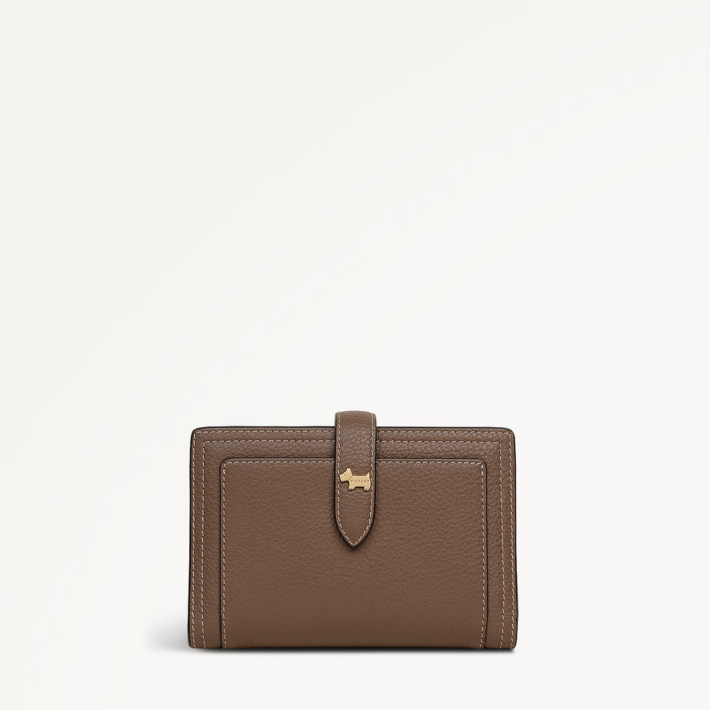 Willis Street Leather Medium Bifold Wallet in Coffee - 112071