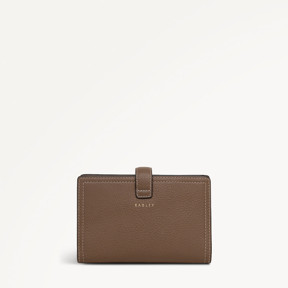 Willis Street Leather Medium Bifold Wallet in Coffee - 112071