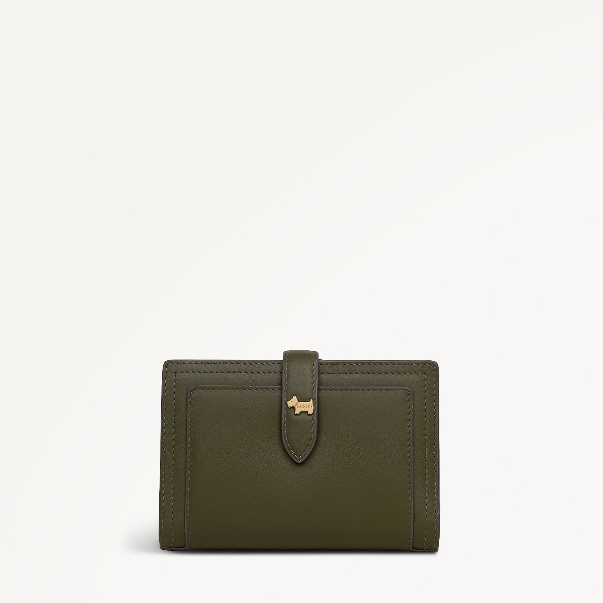 Willis Street Leather Medium Bifold Wallet in Pine Needle - 112073