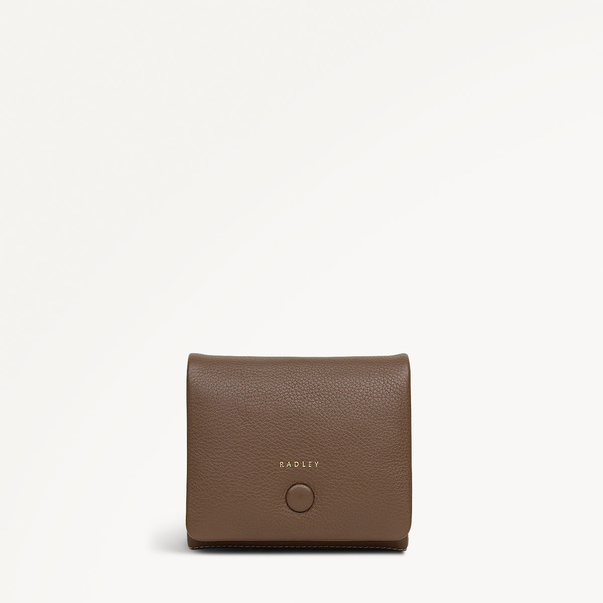 Mallow Street Leather Medium Folded Wallet in Coffee - 112078