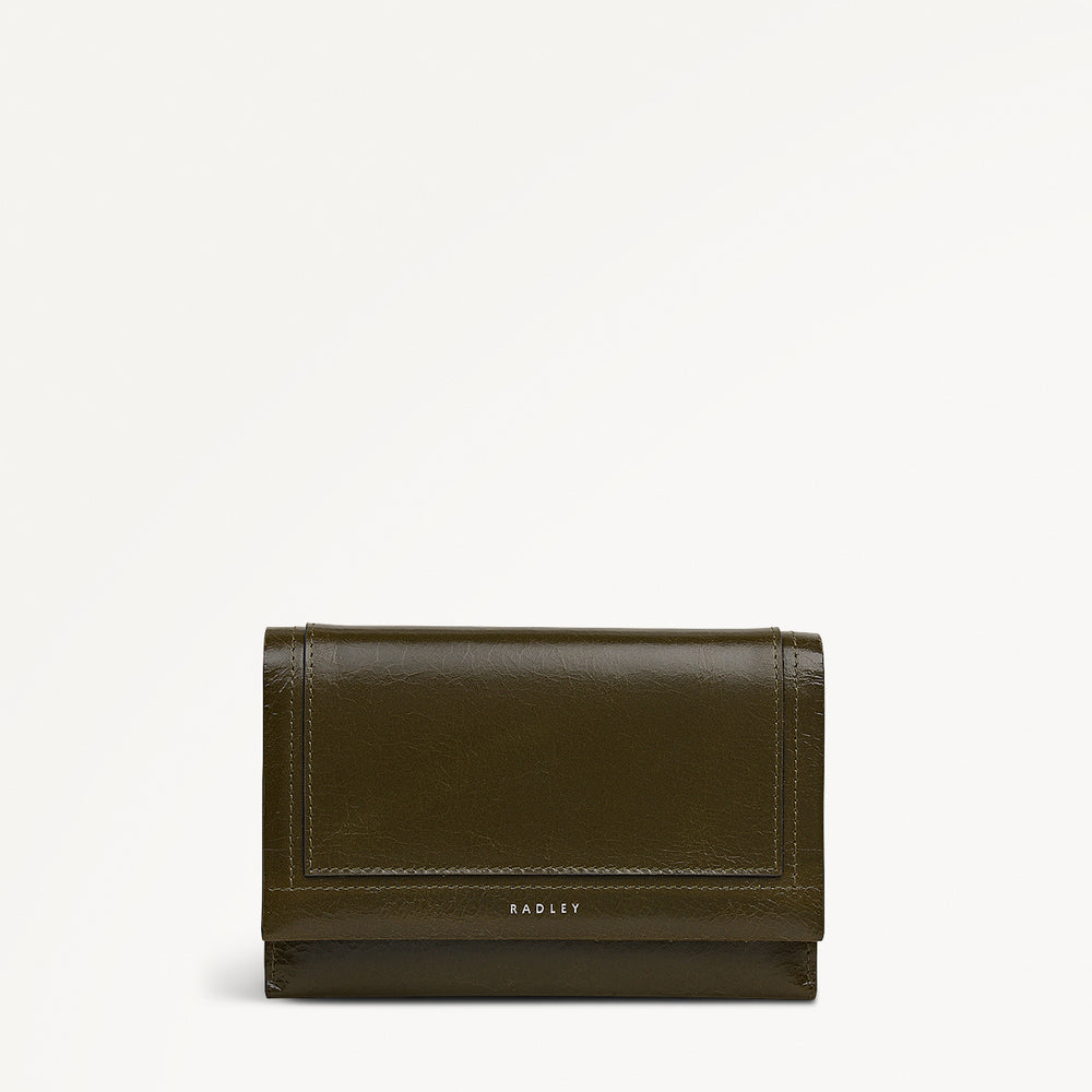 Oak Street Shine Medium Flapover Wallet - RSE13502
