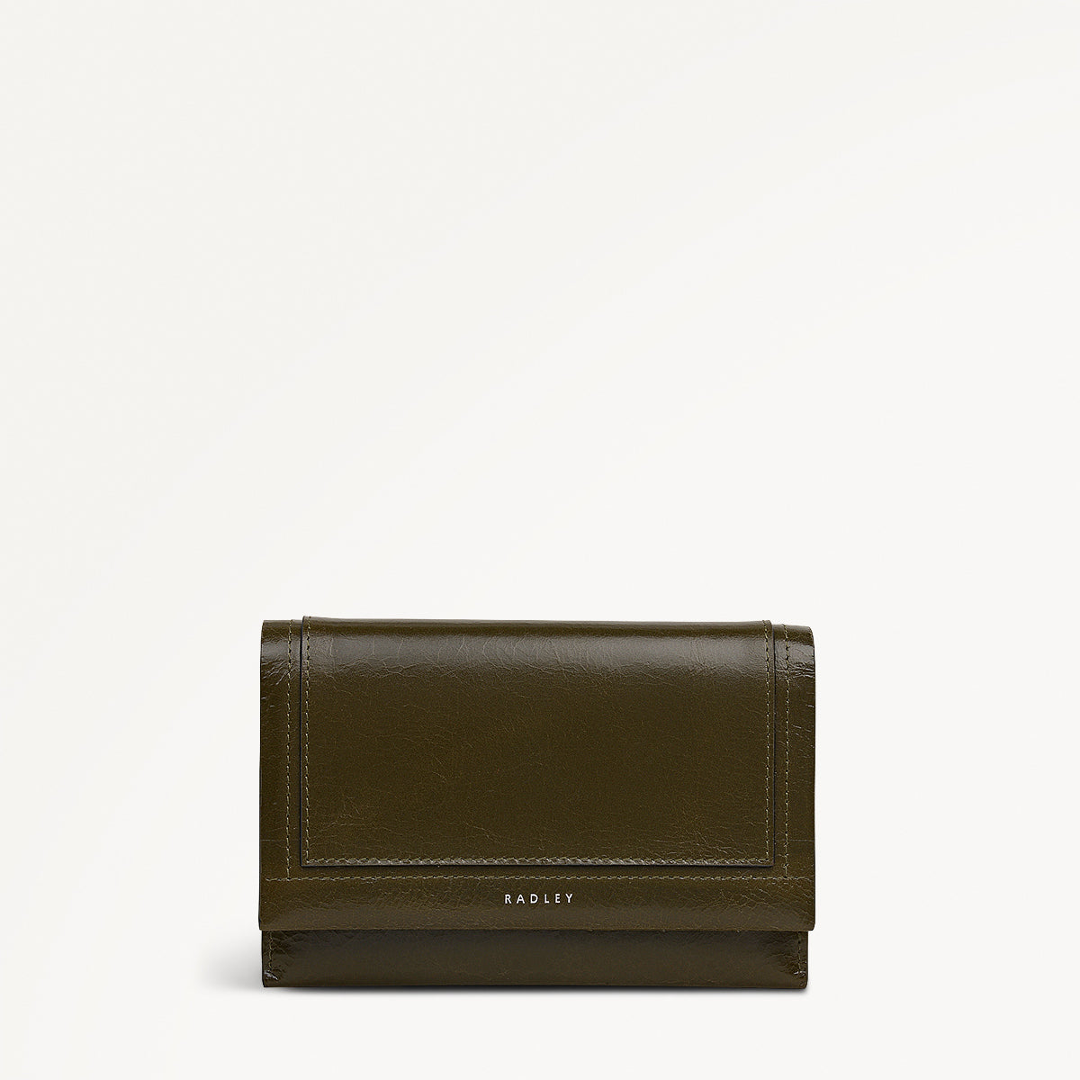 Oak Street Shine Medium Flapover Wallet - RSE13502
